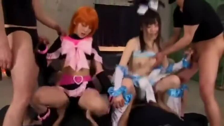 美しき戦士ヒロインの屈辱 ツボミ2